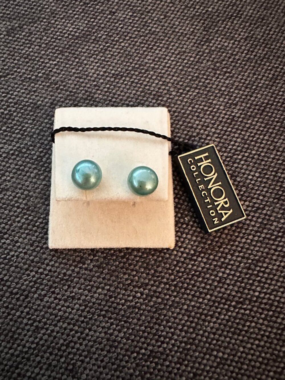 NEW Honora Pearl Stud Earrings w/ Bag